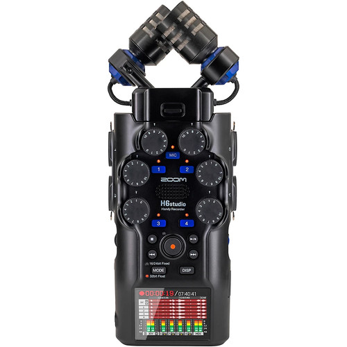 Zoom h6studio handheld - zoom,